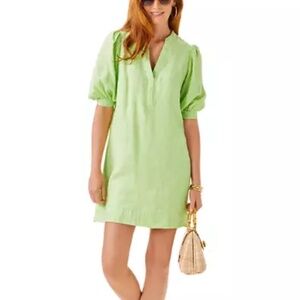Lilly Pulitzer | Dresses | New Lilly Pulitzer Womens Mialeigh Linen Dress  Size 4 | Poshmark